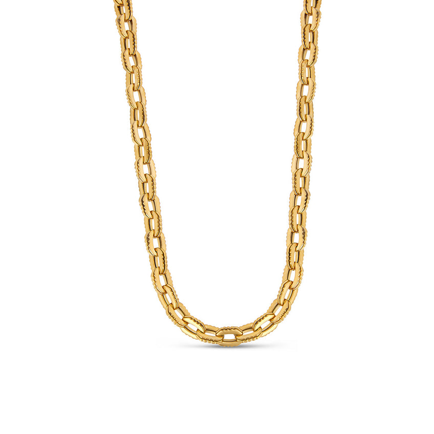Colar camden bold Banhado a Ouro 18K