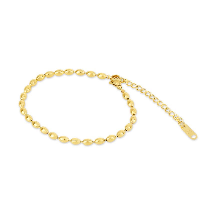 Pulseira perla D’Oro Banhado a Ouro 18K