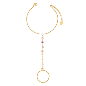 Pulseira luz da alma Banhado em Ouro 18K
