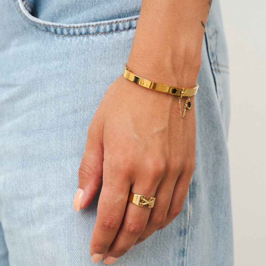 Pulseira jardin D'Or Banhado a Ouro 18K