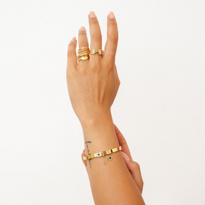 Pulseira jardin D'Or Banhado a Ouro 18K